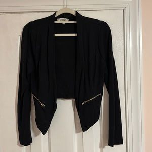 Short cotton stretch jacket